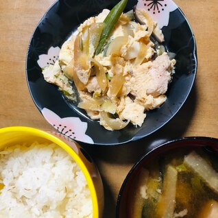 親子丼　簡単